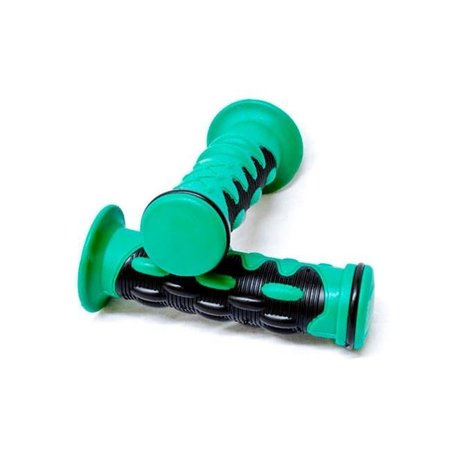 KRATOR Krator XH4076-1G ATV & Watercrafts Comfort Gel Style Hand Grips; Green XH4076-1G